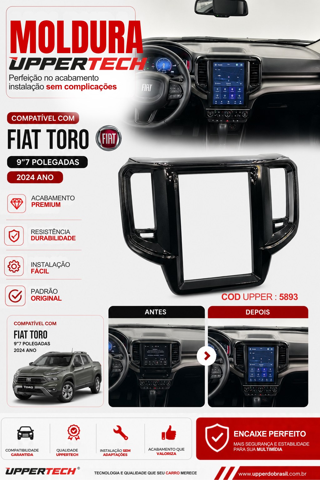 Flyer 5893 — Moldura Fiat Toro 2024 9.7