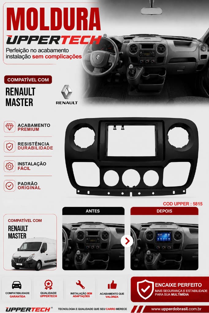Flyer 5815 — Moldura Renault Master