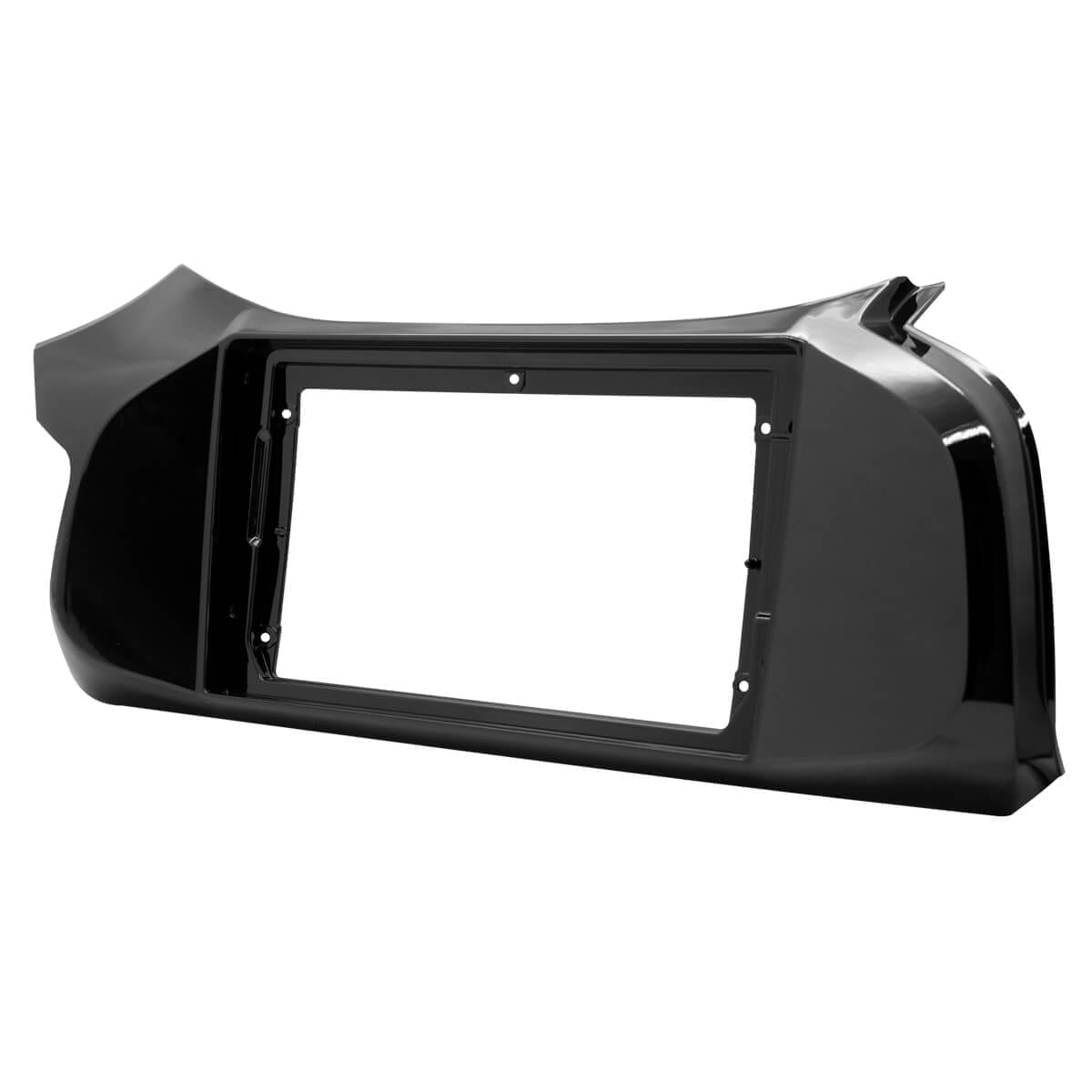 Moldura de Multimídia · Chevrolet — Prisma, Onix, Spin (2012–2018) · 9" · Preto Fosco - miniatura 2