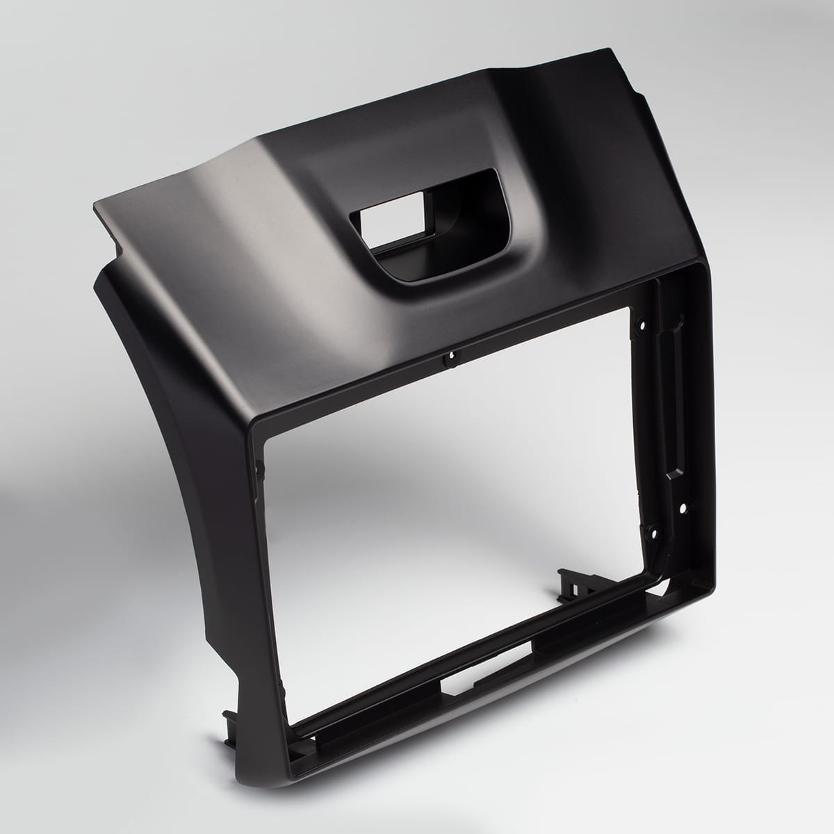 Moldura de Multimídia · Chevrolet — S10 (2012–2016) · 9" · Preto Fosco - miniatura 2