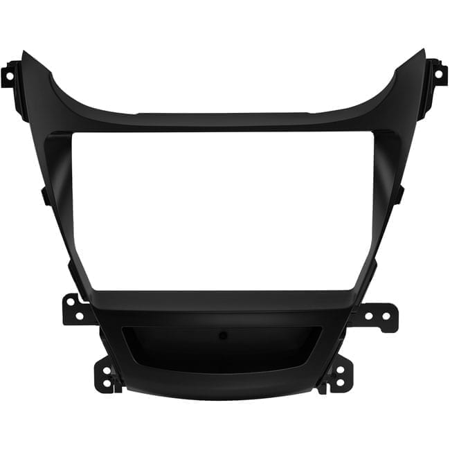 MOLDURA 9" HYUNDAI ELANTRA 2015/2016 PRETO FOSCO