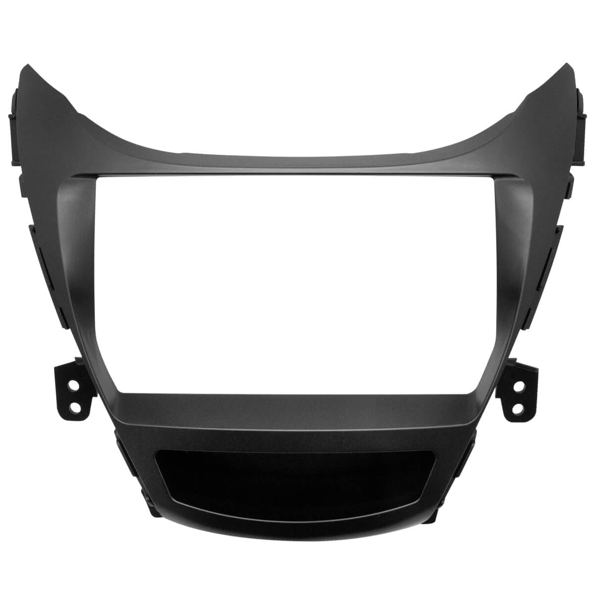 MOLDURA 9" HYUNDAI ELANTRA 2012/2014 PRETO FOSCO