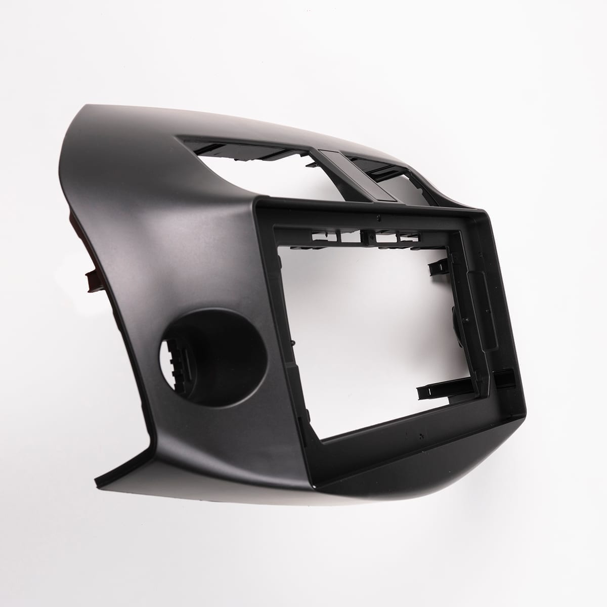 Moldura de Multimídia · Toyota — RAV4 (2006–2013) · 10" · Preto Fosco - miniatura 2