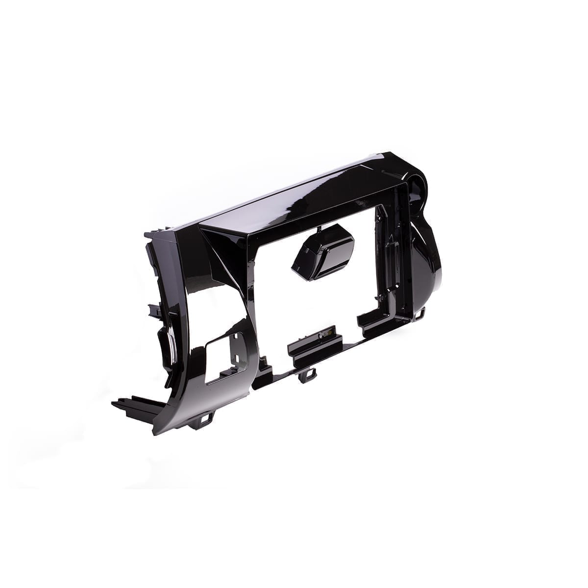 Moldura de Multimídia · Toyota — Hilux (2017–2023) · 10" · Black Piano - miniatura 2