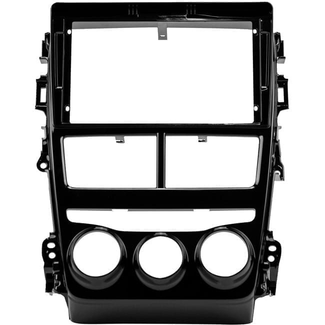 Toyota — Yaris (2018–2025) · 9" · Black Piano · AR Analógico