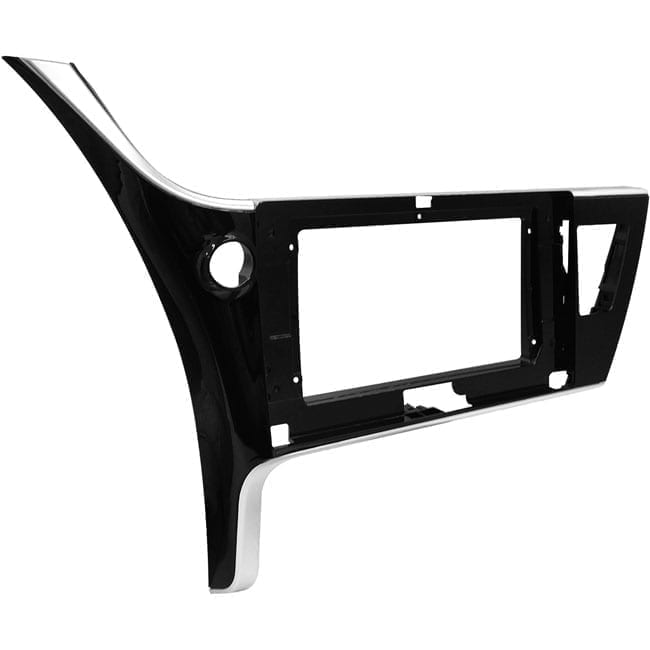 Moldura de Multimídia · Toyota — Corolla (2017–2019) · 10" · Black Piano - miniatura 2
