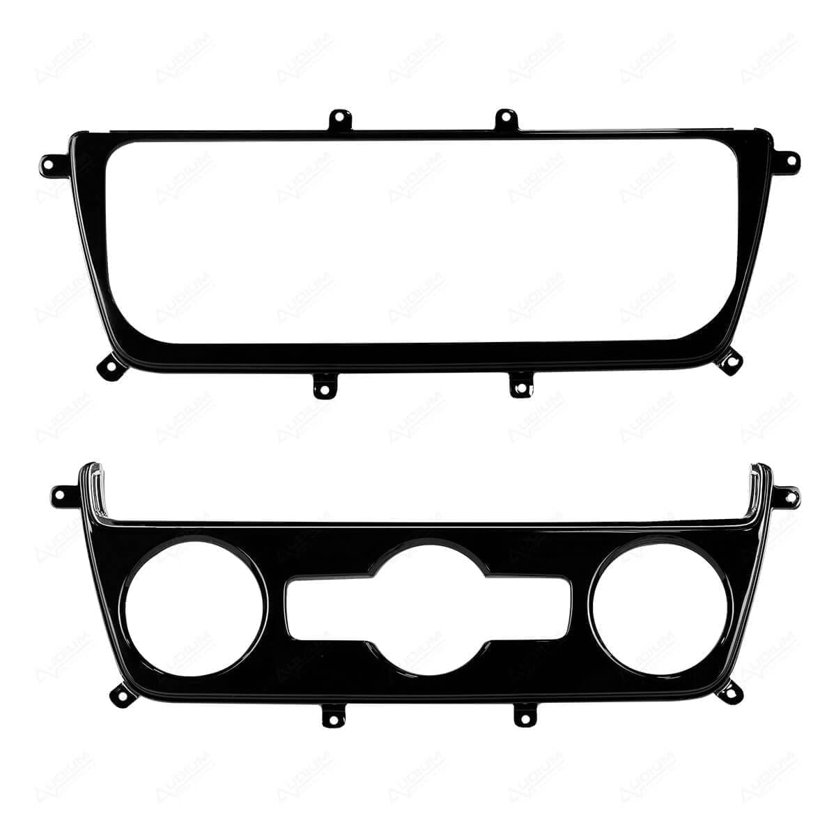 Moldura de Multimídia · Volkswagen — Jetta (2012–2018) · 10" · Black Piano - miniatura 3