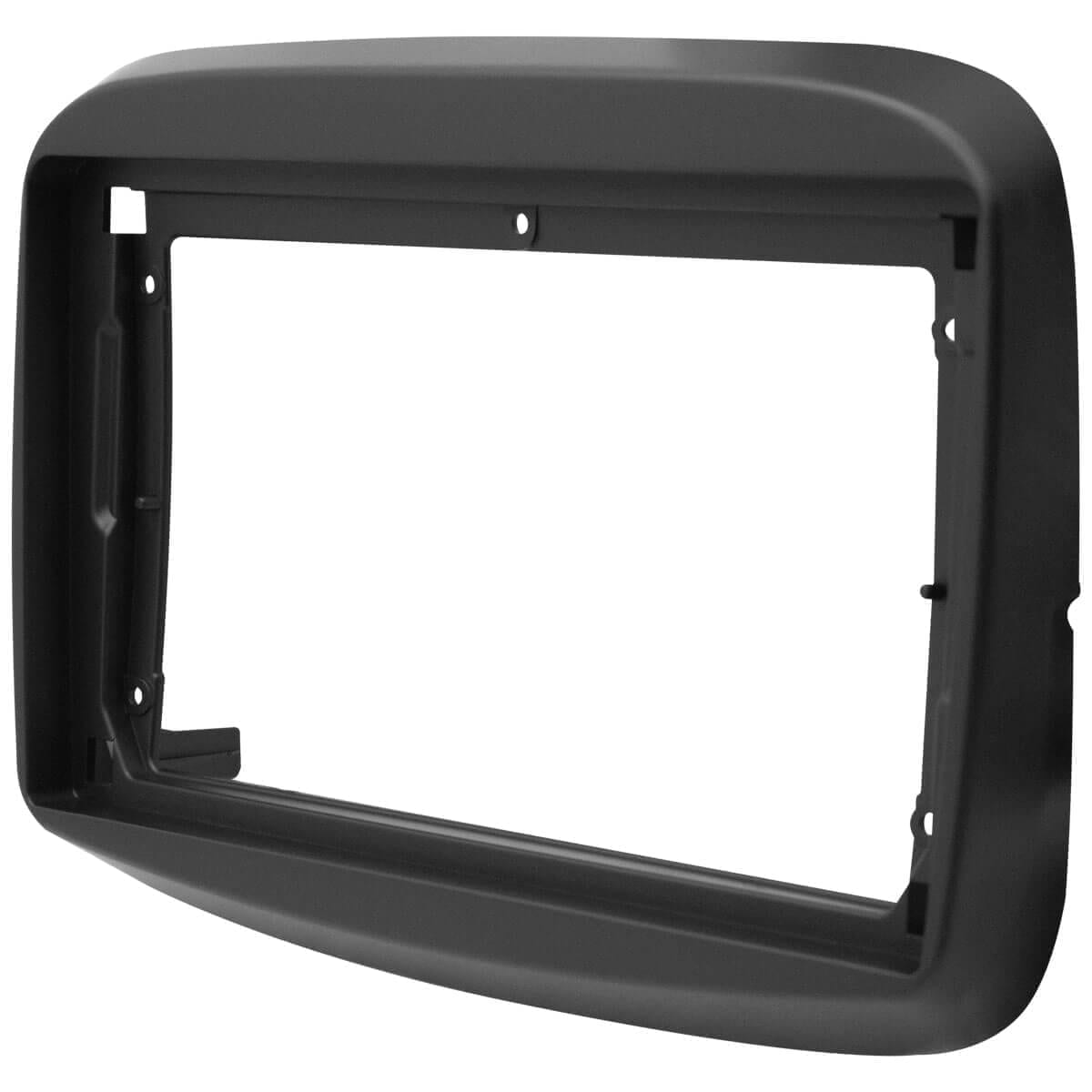 Moldura de Multimídia · Fiat — Mobi (2016–2025) · 9" · Preto Fosco - miniatura 2