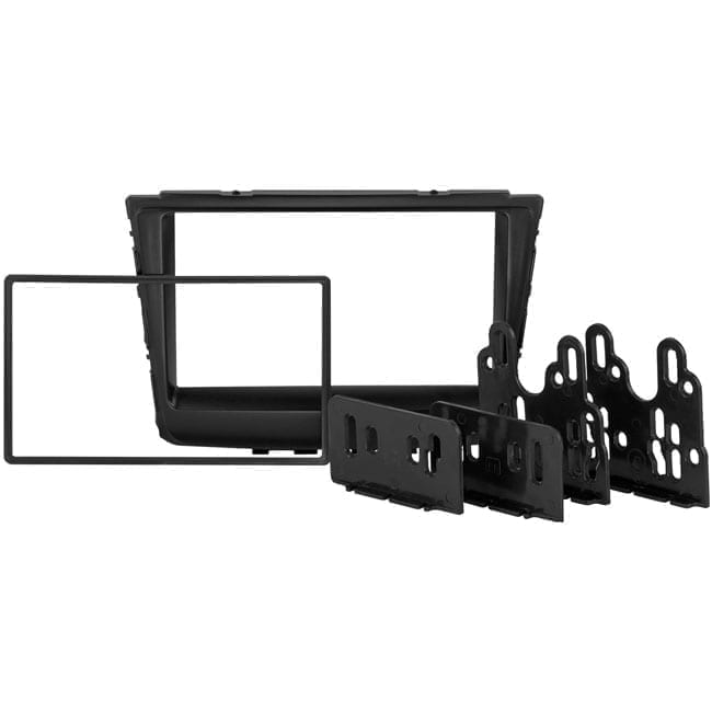 Moldura de Multimídia · Hyundai — Creta (2016–2021) · 7" · Preto Fosco - miniatura 2