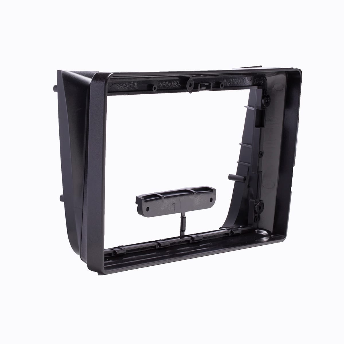 Moldura de Multimídia · KIA — Sorento (2013–2016) · 9" · Preto Fosco · Com Rádio - miniatura 2
