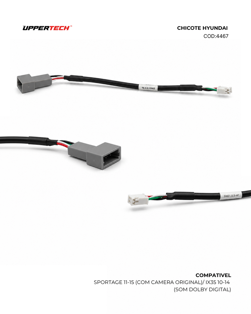 Sportage 11–15 com Camera Original, IX35 10–14 Som Dolby Digital (Exige Desmontar o Painel para Verificar o Conector) - miniatura 5
