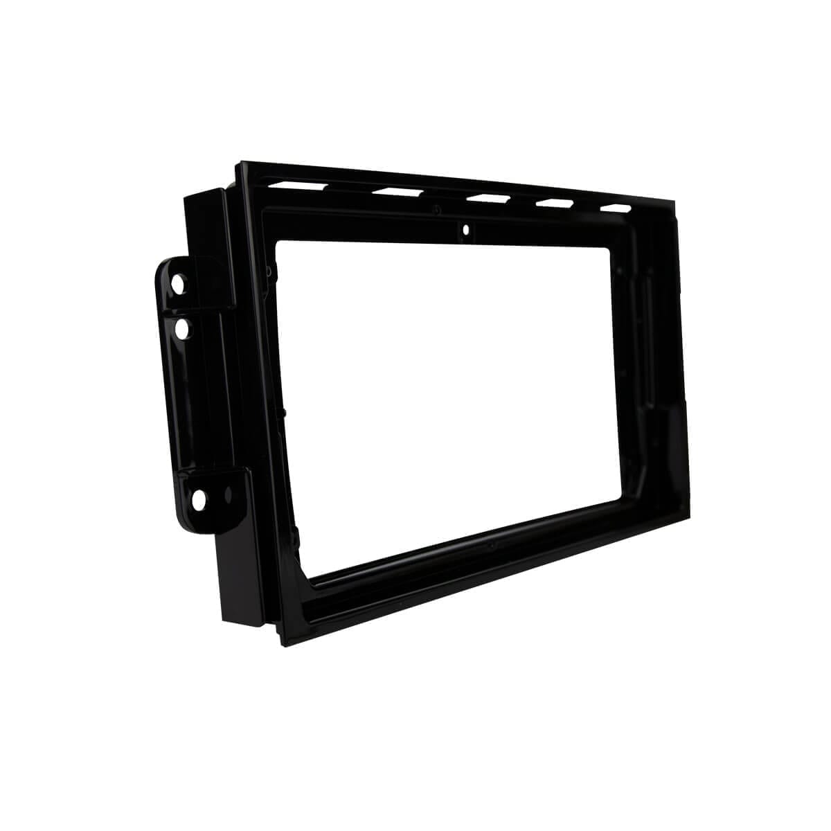 Moldura de Multimídia · Chery — Tiggo 2 (2017–2021) · 9" · Preto Fosco - miniatura 2
