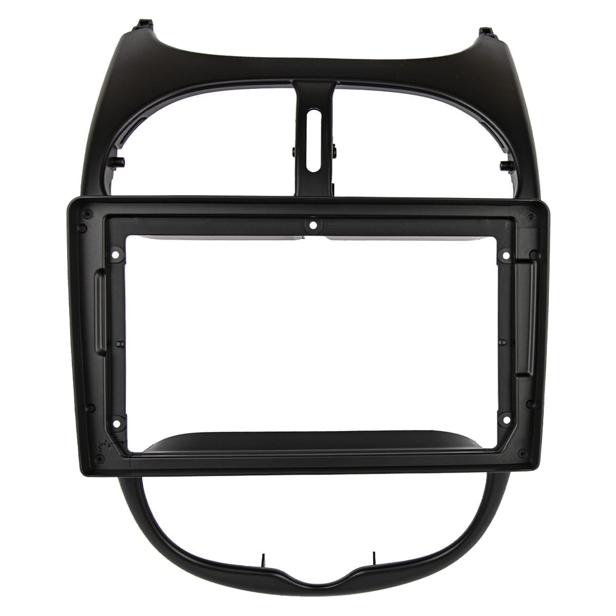 Peugeot — 206 (2002–2010) · 9" · Preto Fosco