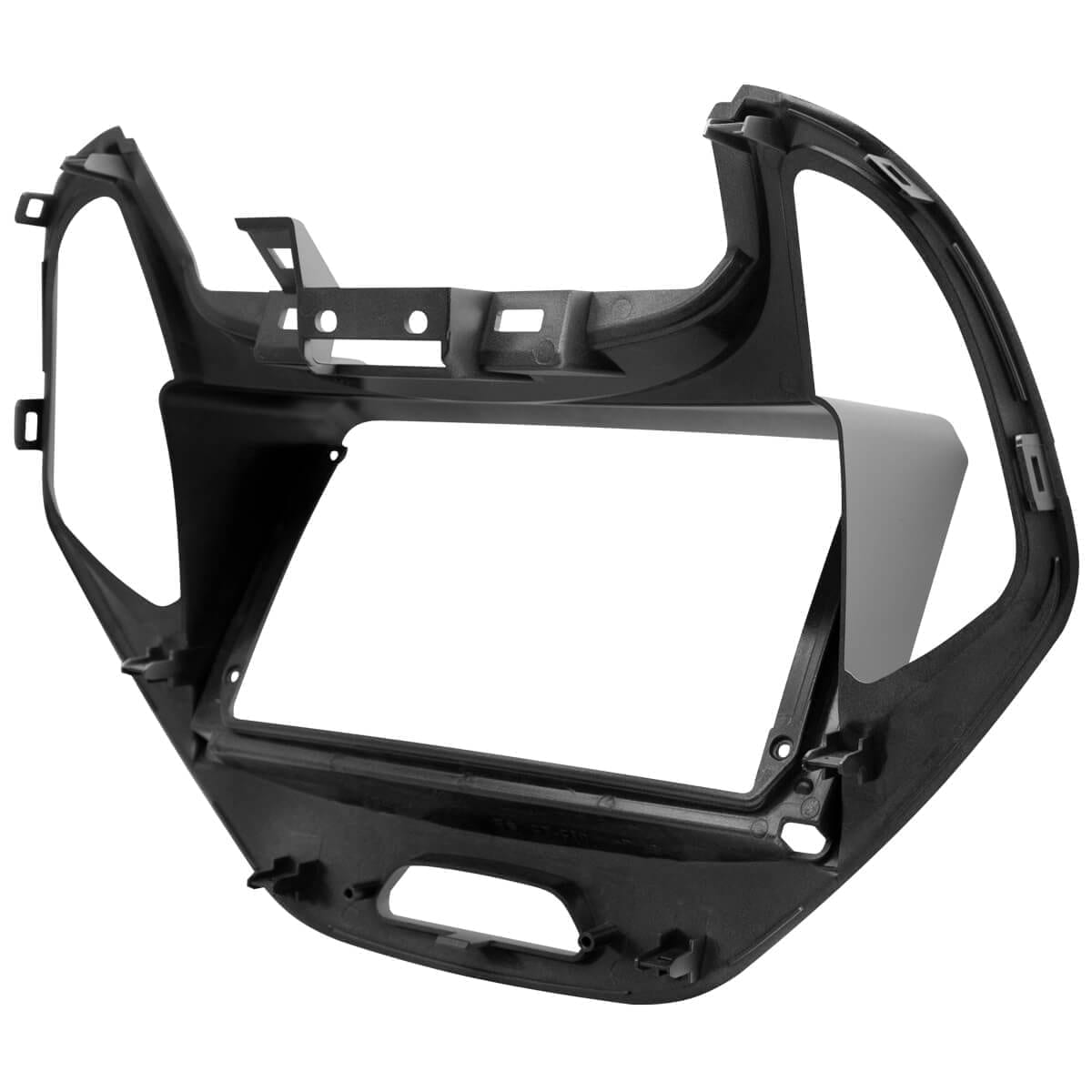 Moldura de Multimídia · Ford — Ka (2014–2017) · 9" · Prata - miniatura 3