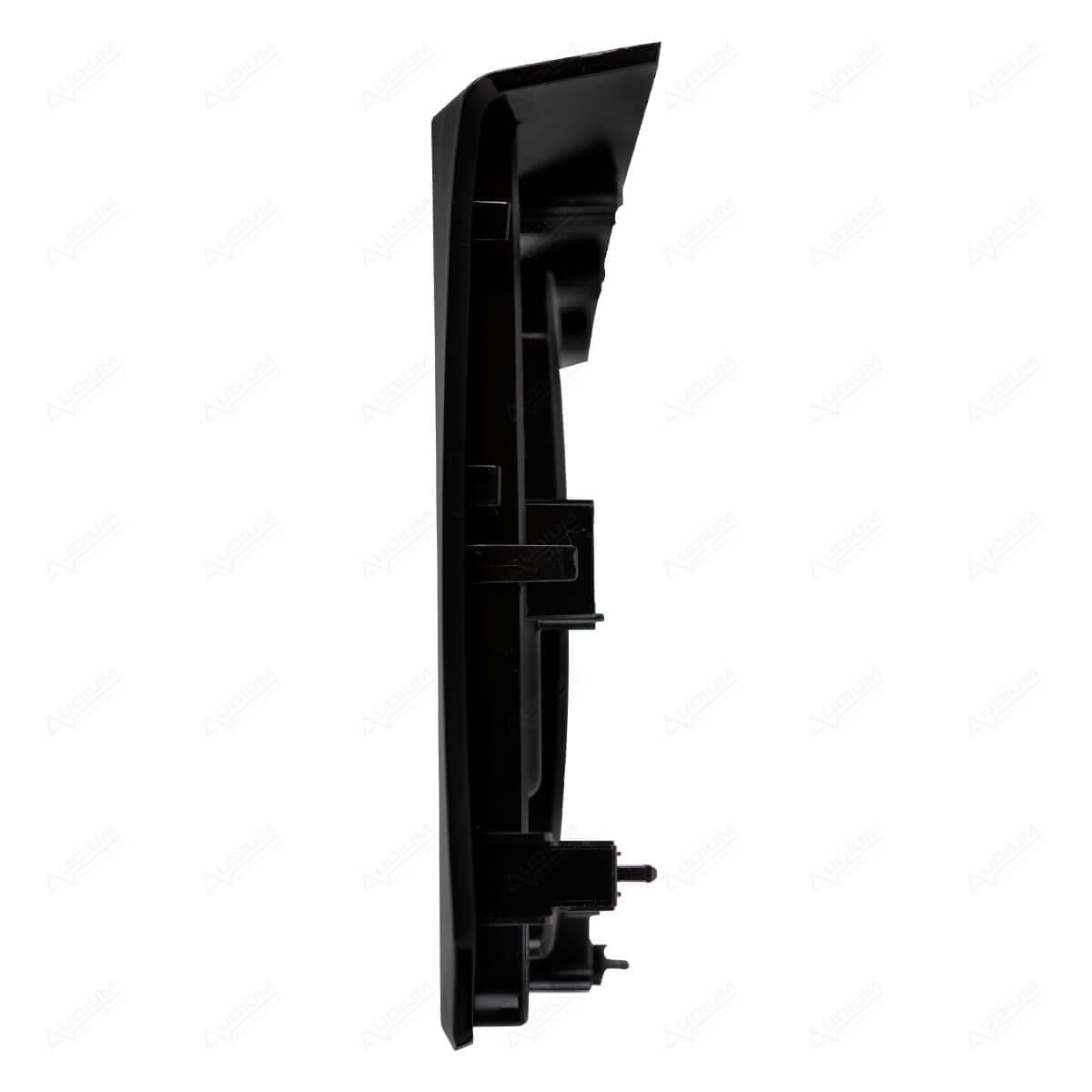 Moldura de Multimídia · Volkswagen — Saveiro, Voyage, Gol (2007–2025) · 9" · Preto Fosco · G7/G8 - miniatura 2