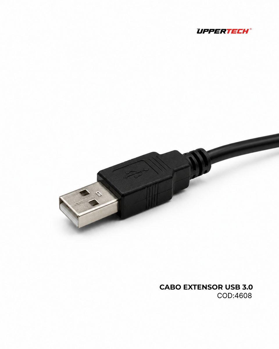 Cabos e Conexões · Extensor USB 3.0 80 cm Redondo para Veículos - miniatura 4