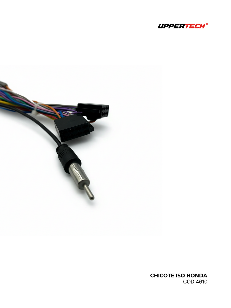 Chicote ISO · Honda — Civic, City, Fit (2012–2025) (Com Antena) - miniatura 3