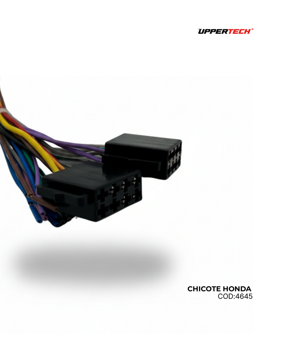 Chicote ISO · Honda — Civic, City, Fit (2012–2025) (Sem Antena) - miniatura 6
