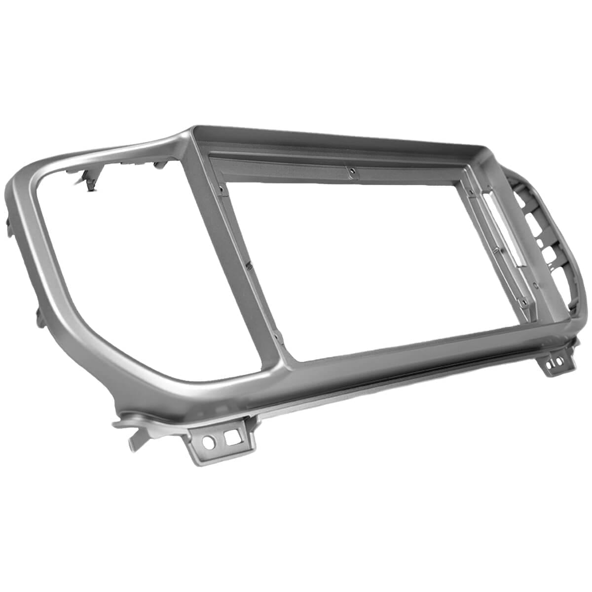 Moldura de Multimídia · KIA — Sportage (2019–2025) · 9" · Prata - miniatura 2
