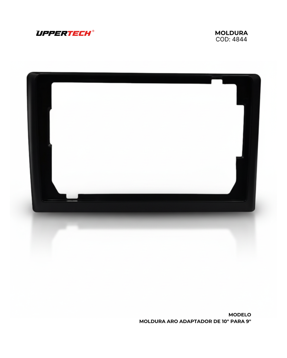 Aro Adaptador de 10' para 9" Black Piano