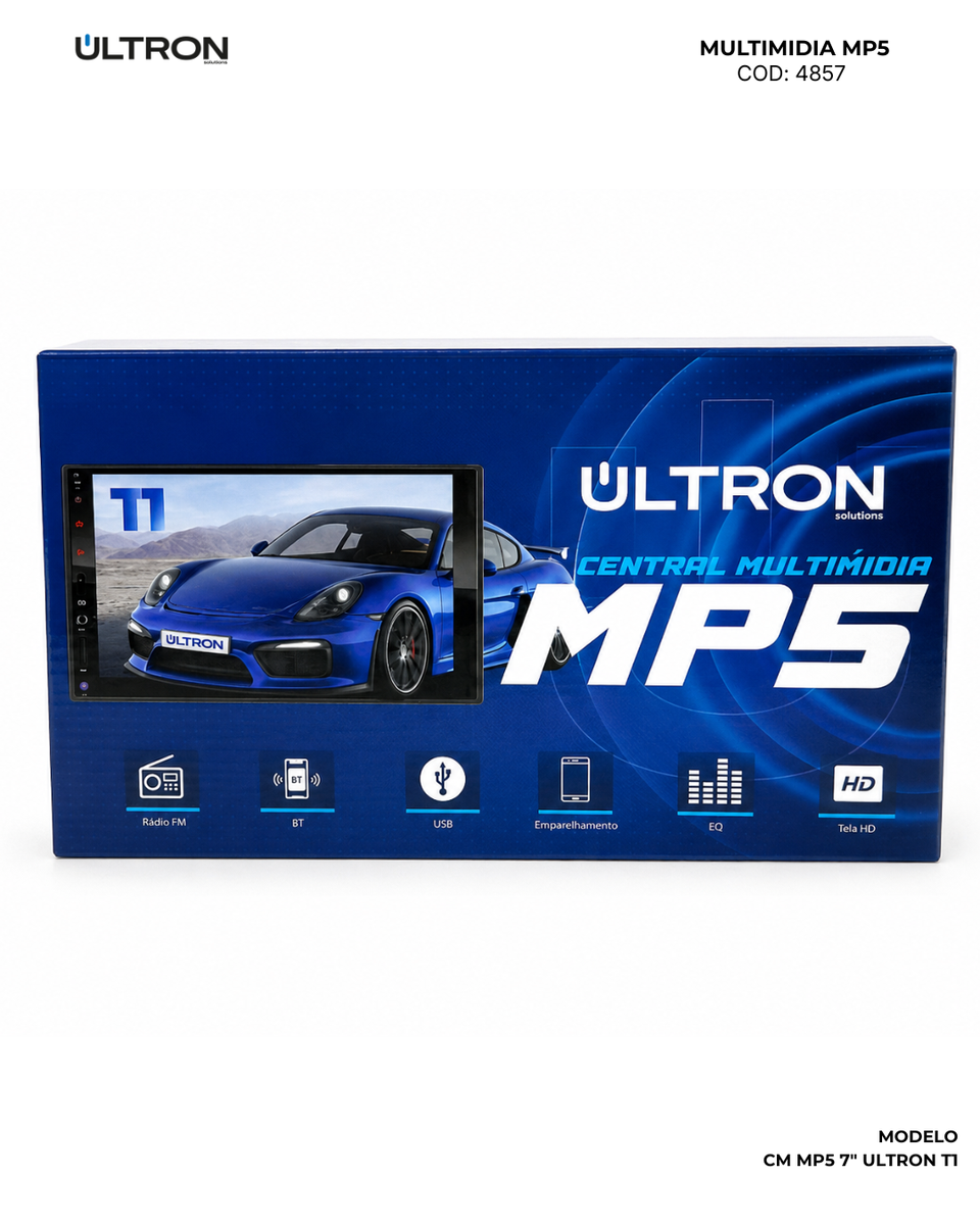 MP5 Ultron "7" T1 Tela Full Touch