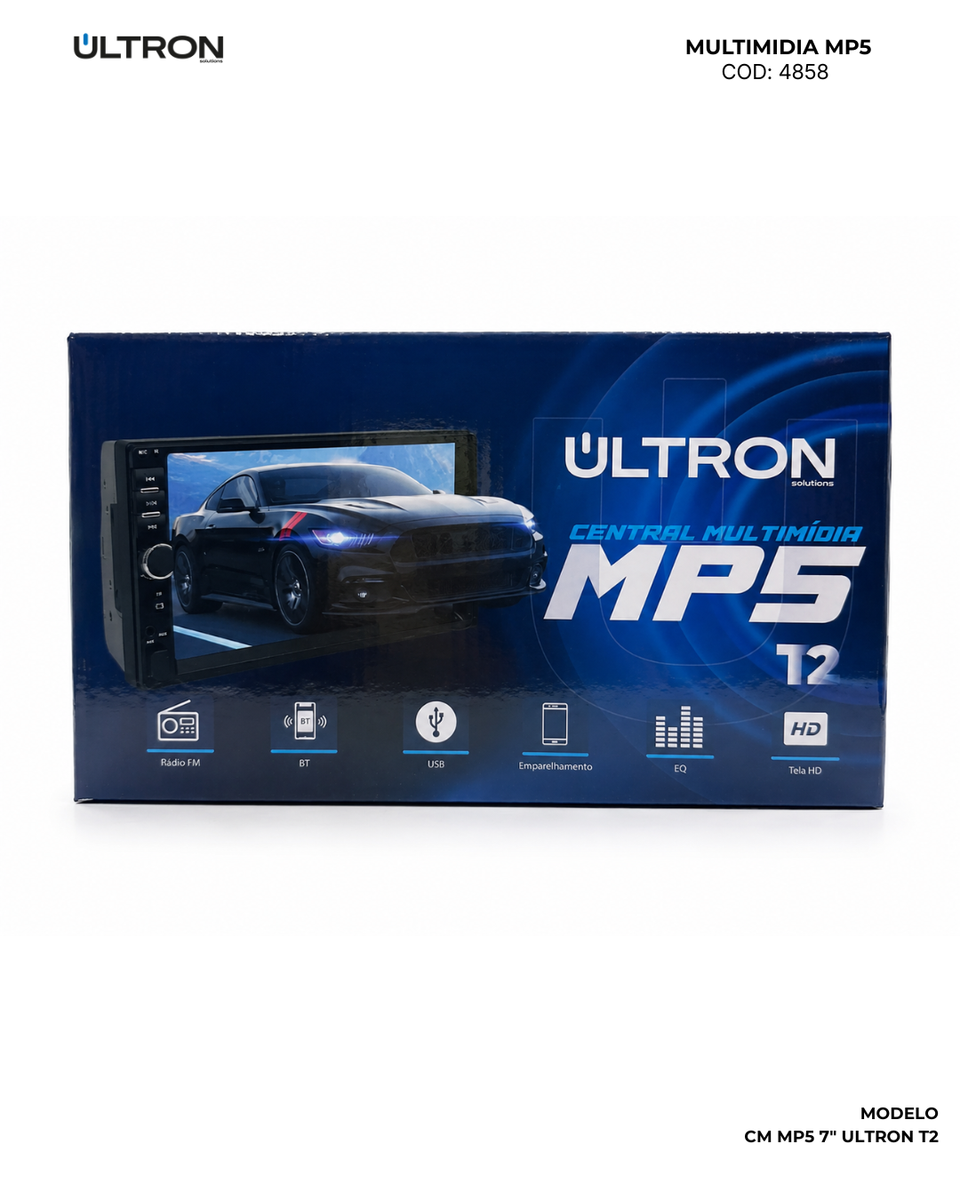 MP5 Ultron "7" T2 com Botão