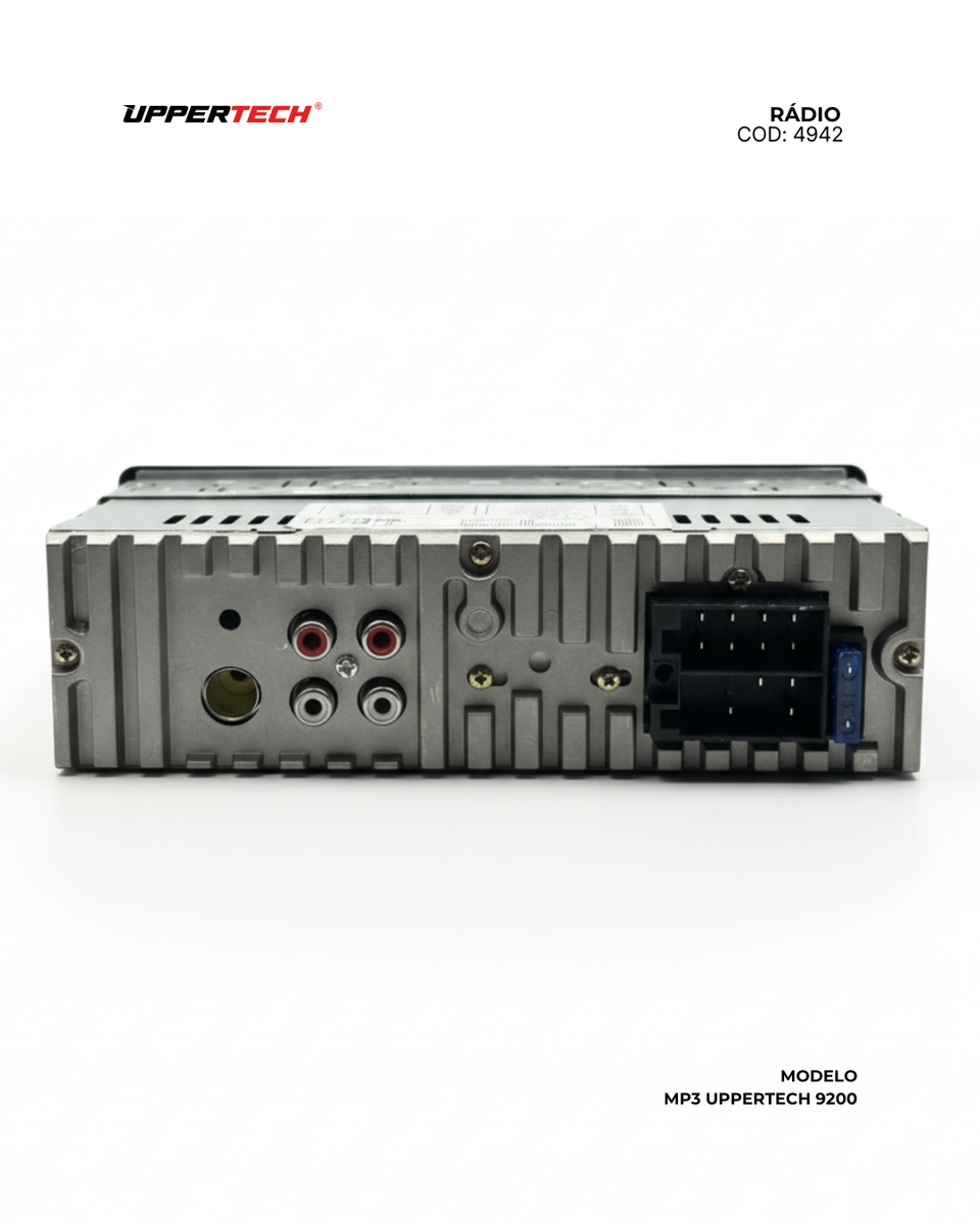 Som Automotivo · Auto Rádio MP3 9200 (Exclusiva Saída 4 Volts) - miniatura 3