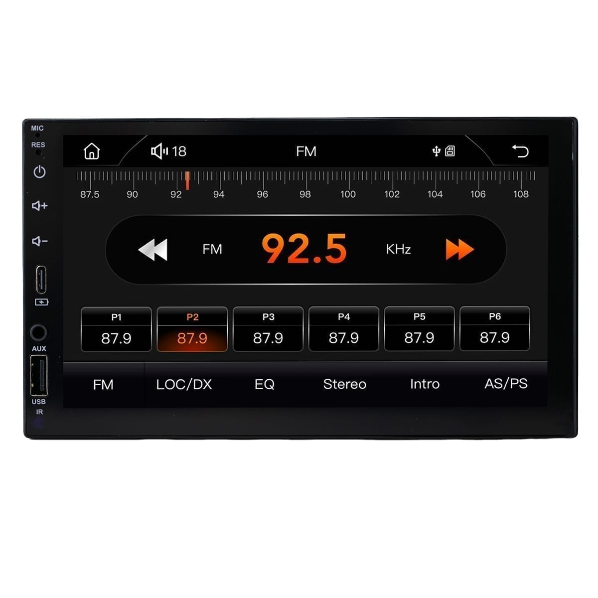 Central Multimídia · MP5 Ultron "7" T10 Tela Full Touch Compatível CarPlay/Android Auto — foto 4