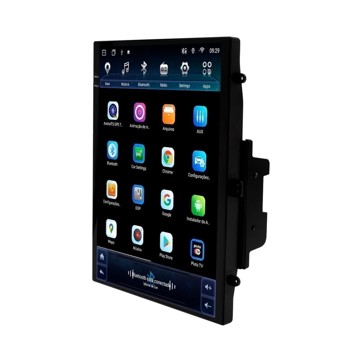 Central Multimídia · Vertical Screen 9.7" Octacore 4 RAM 64 GB Z-Link - miniatura 2