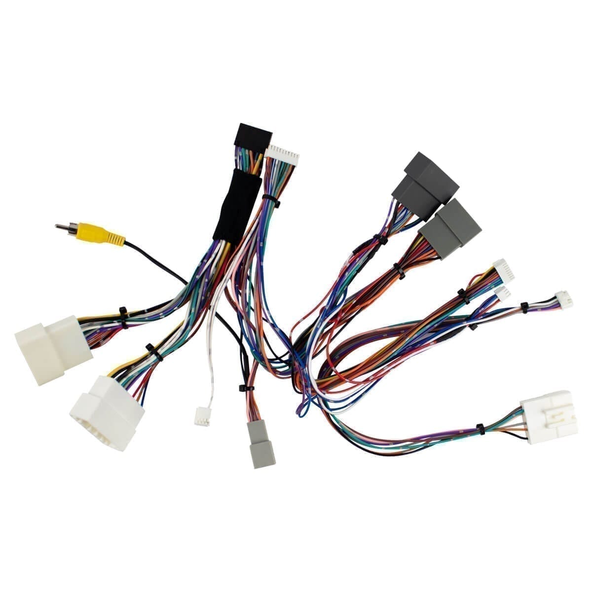 Moldura + Chicote específico · Mitsubishi — Outlander (2014–2021) · 9.7" · Black Piano - miniatura 6