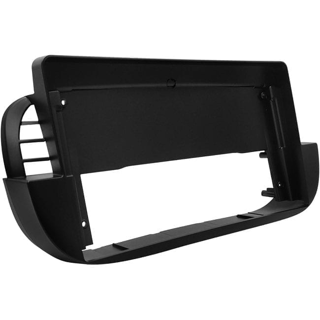 Moldura de Multimídia · Fiat — 500 (2007–2014) · 9" · Preto Fosco - miniatura 2