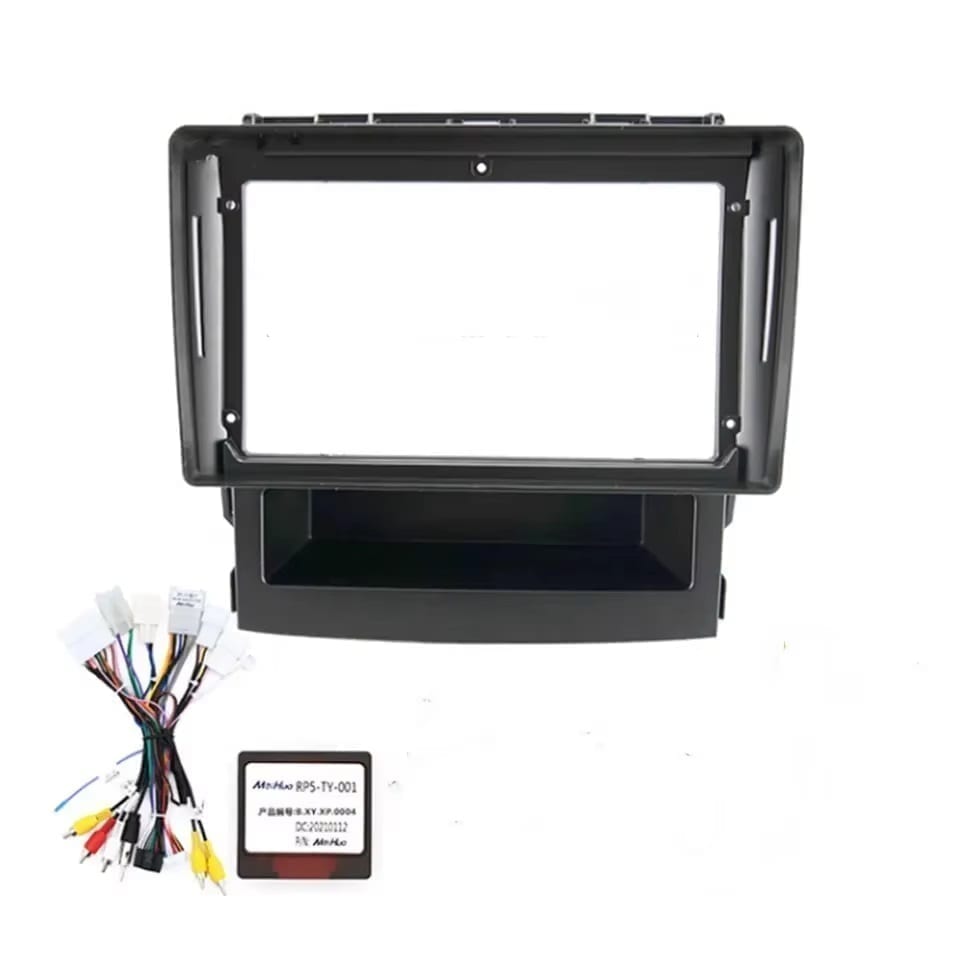 Moldura de Multimídia · Subaru — Impreza, Forester (2017–2020) · 9" · Preto Fosco - miniatura 2