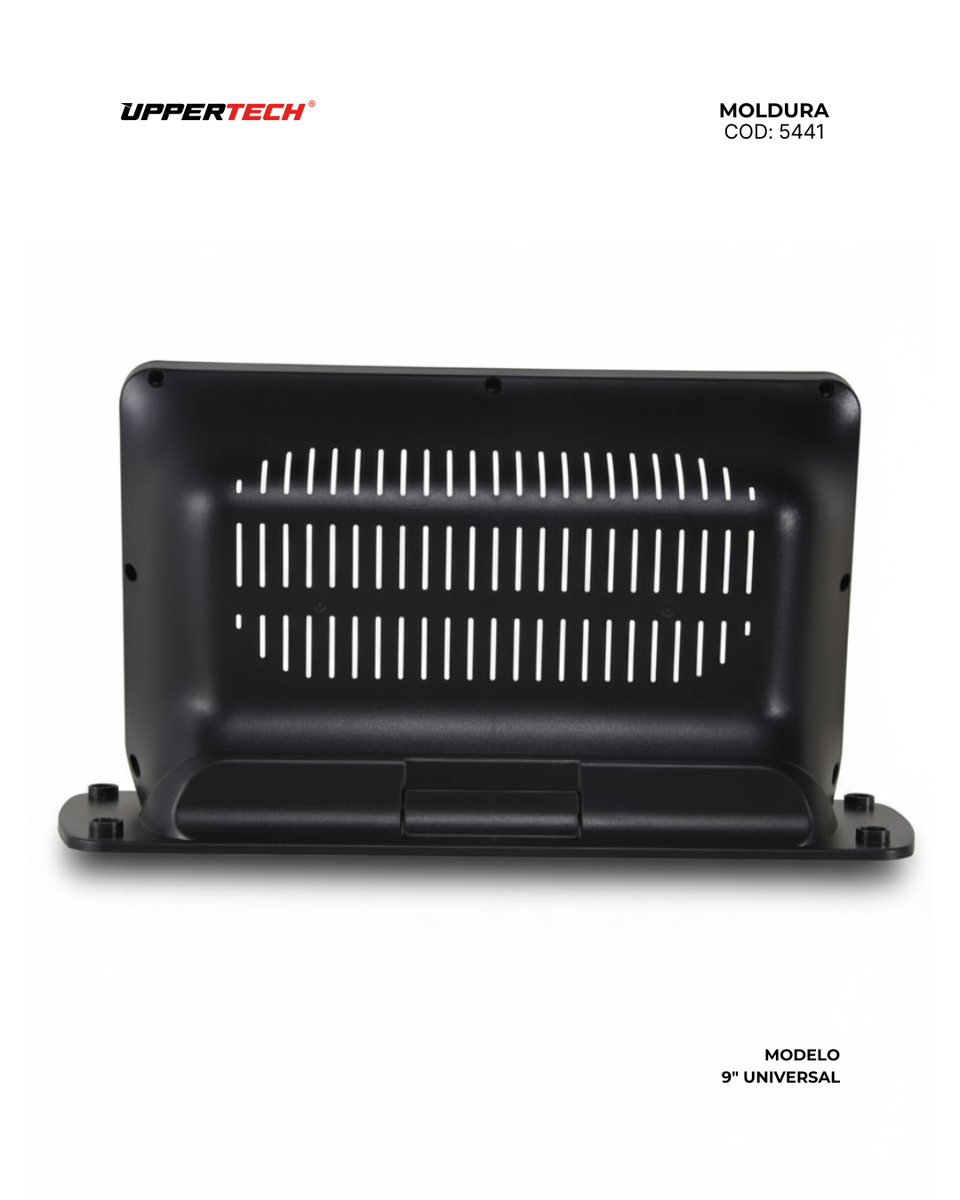 Moldura de Multimídia · 9" Preto Fosco - miniatura 4