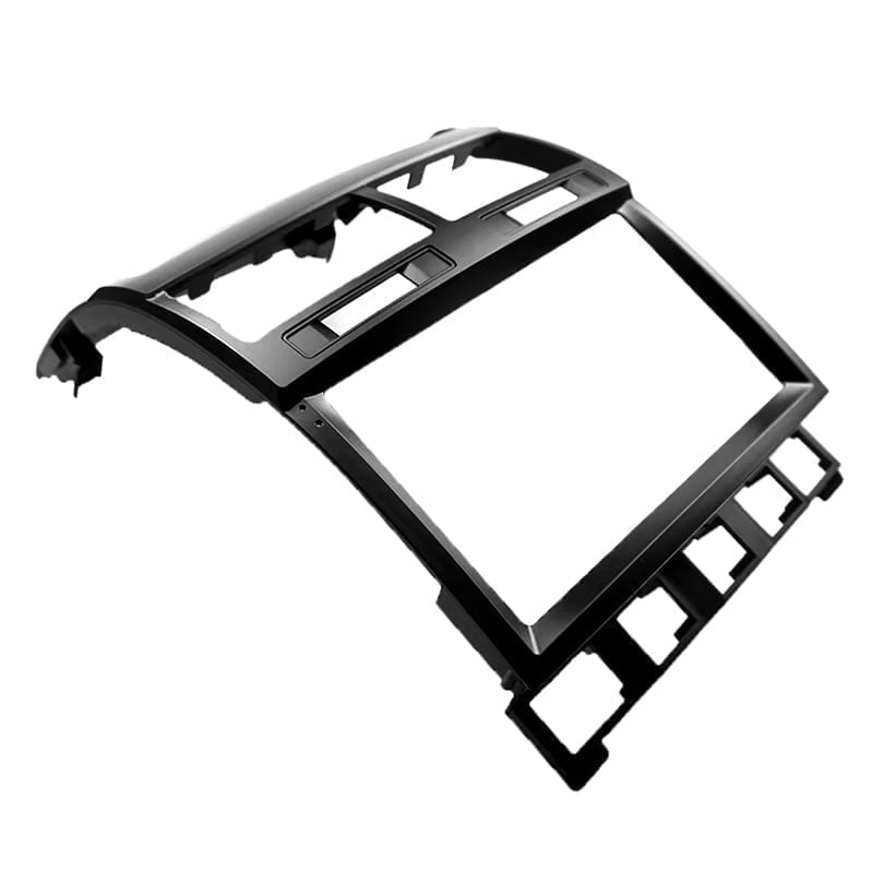 Moldura + Chicote específico · Volkswagen — Touareg (2003–2010) · 9" · Preto Fosco - miniatura 2