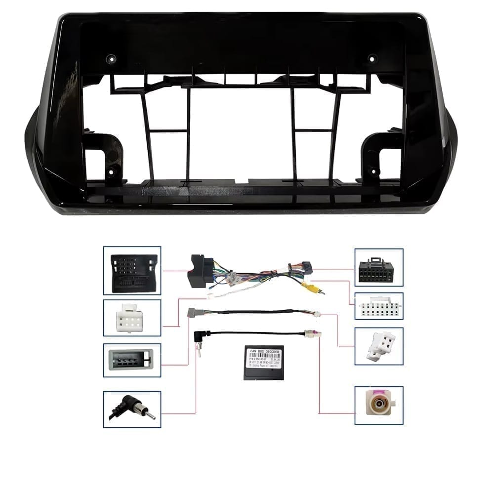 Moldura de Multimídia · Peugeot — 2008, 208 (2020–2025) · 9" · Black Piano - miniatura 3