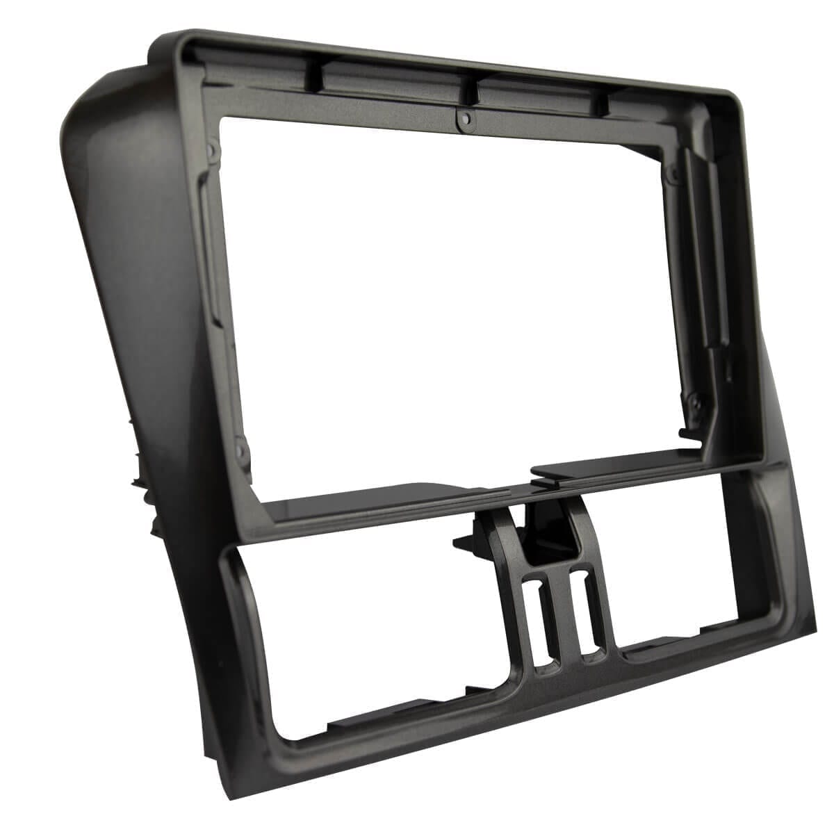 Moldura + Chicote específico · Volvo — XC60 (2008–2013) · 9" · Cinza - miniatura 2