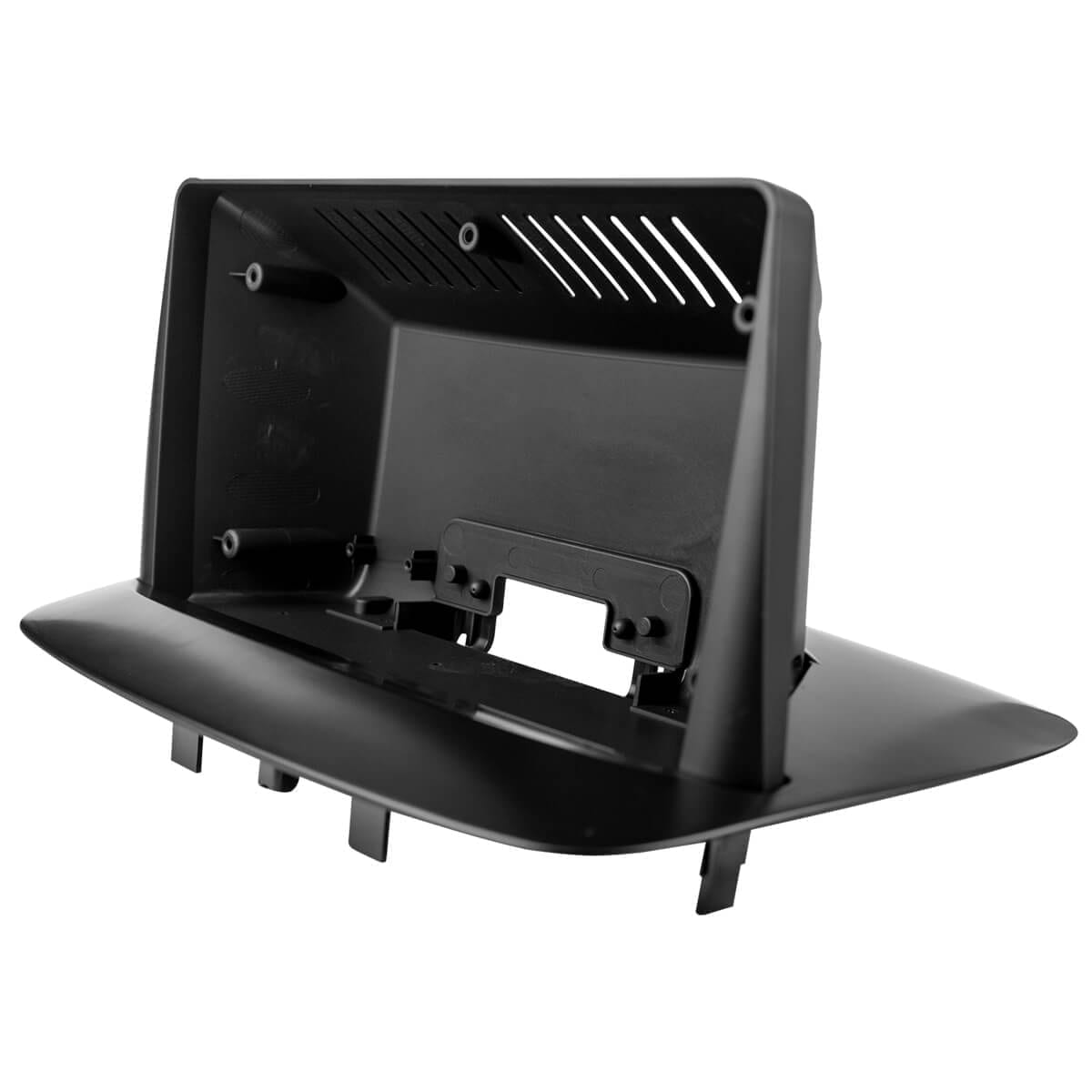 Moldura + Chicote específico · Renault — Fluence (2010–2018) · 9" · Preto Fosco - miniatura 2