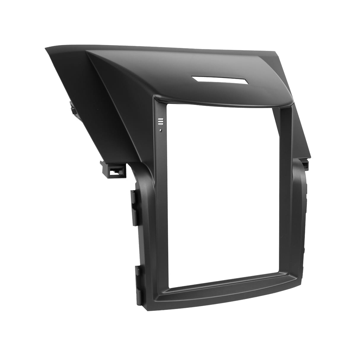 Moldura + Chicote específico · Honda — CRV (2012–2016) · 9.7" · Cinza - miniatura 2