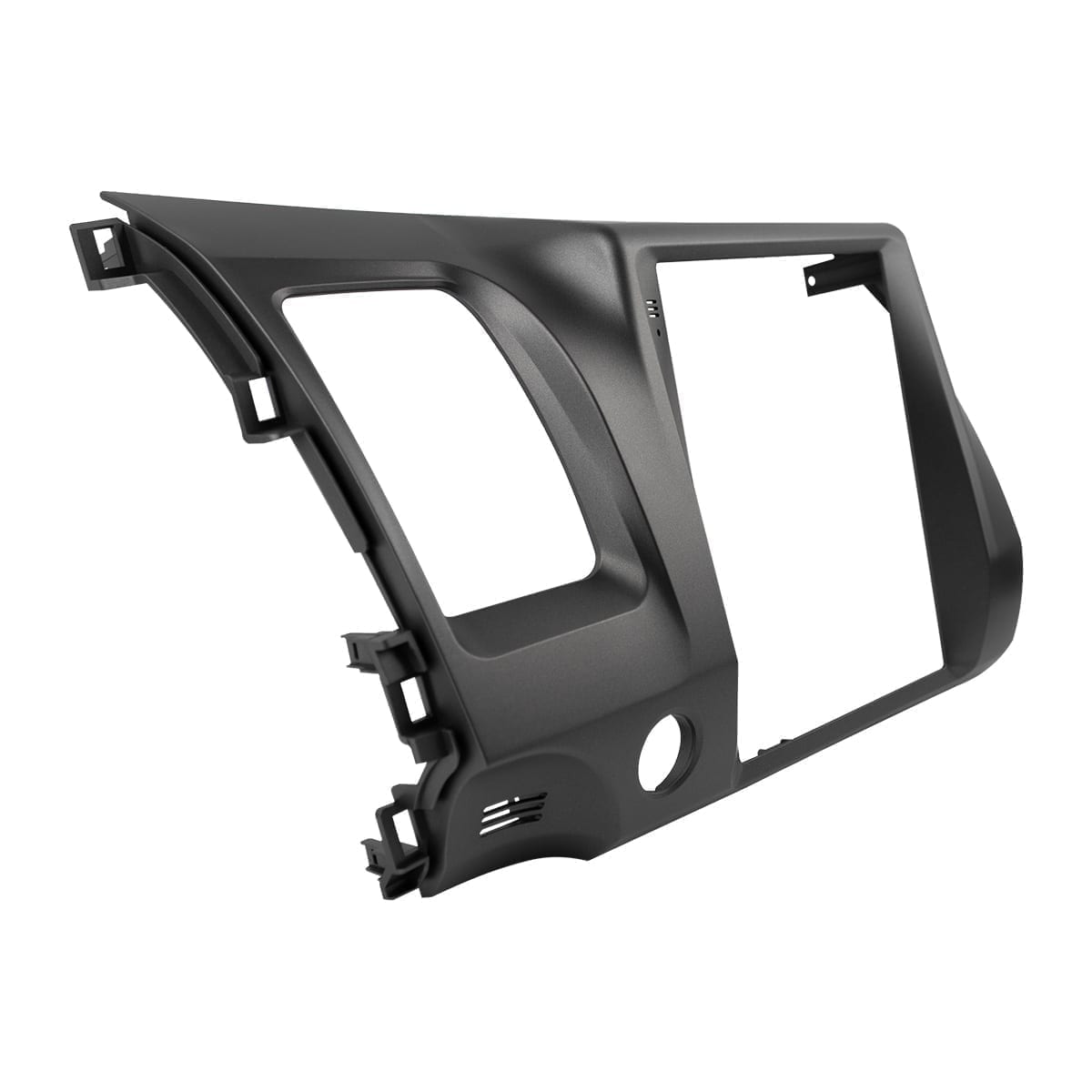Moldura + Chicote específico · Honda — Civic (2007–2011) · 9.7" · Cinza - miniatura 2