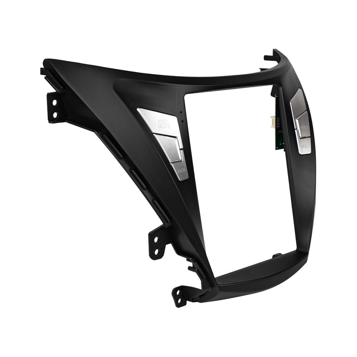 Moldura de Multimídia · Hyundai — Elantra (2012–2014) · 9.7" · Black Piano - miniatura 2