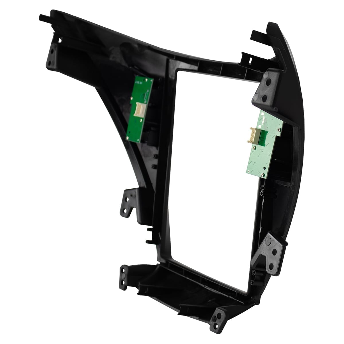 Moldura de Multimídia · Hyundai — Elantra (2012–2014) · 9.7" · Black Piano - miniatura 3