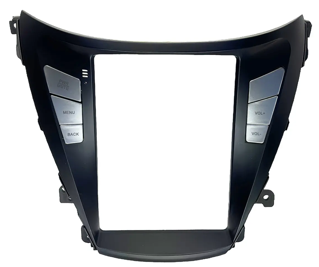 Hyundai — Elantra (2012–2014) · 9.7" · Preto Fosco