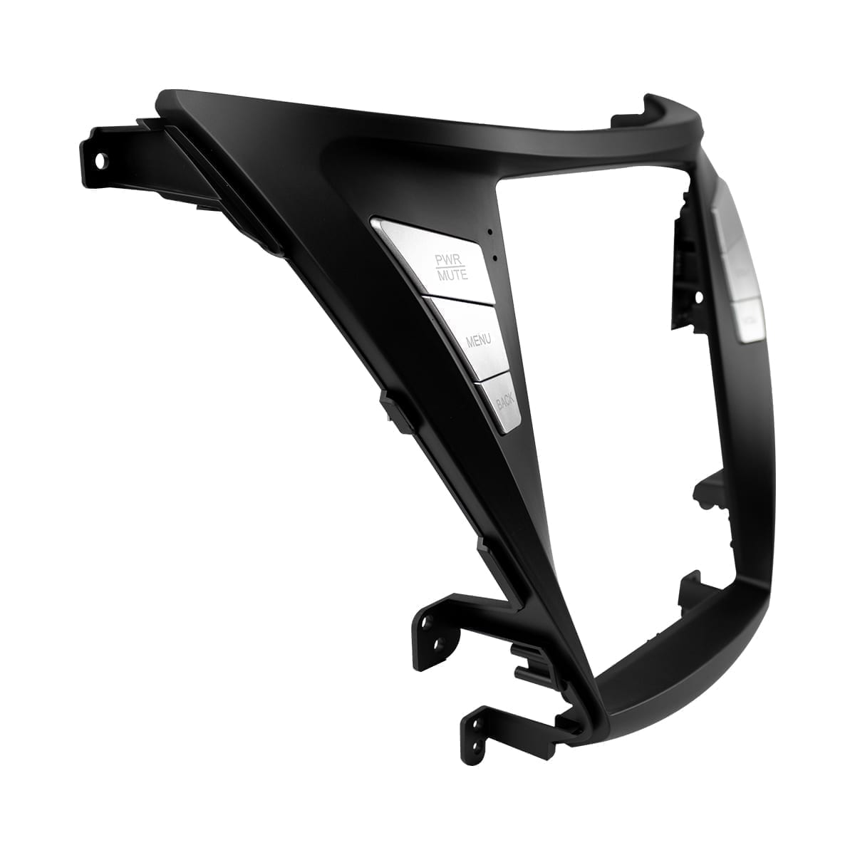 Moldura de Multimídia · Hyundai — Elantra (2014–2016) · 9.7" · Preto Fosco - miniatura 3