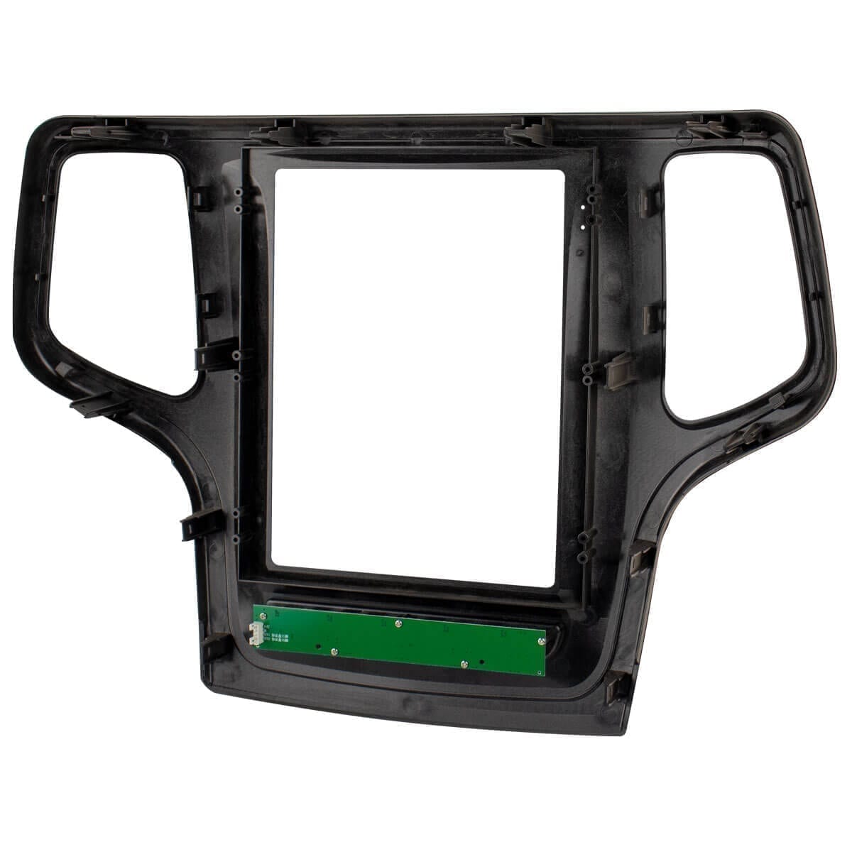 Moldura + Chicote específico · Jeep — Grand Cherokee (2014–2016) · 9.7" · Preto Fosco - miniatura 3