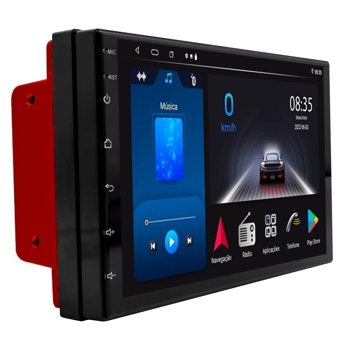 Central Multimídia · Octaultra "7" Octacore 4GB RAM 64GB com Z-Link - miniatura 2