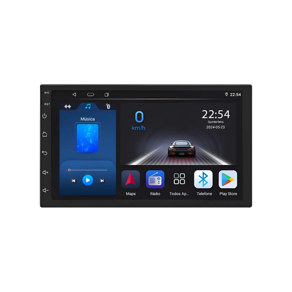 Central Multimídia · Octaultra "7" Octacore 2GB RAM 64GB com Z-Link