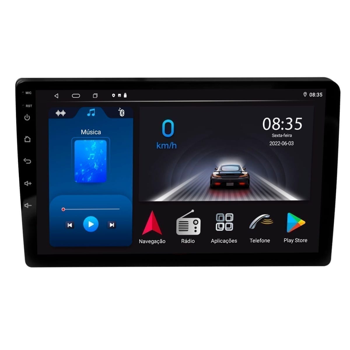 Central Multimídia · Octaultra "9" Octacore 2GB RAM 64GB com Z-Link
