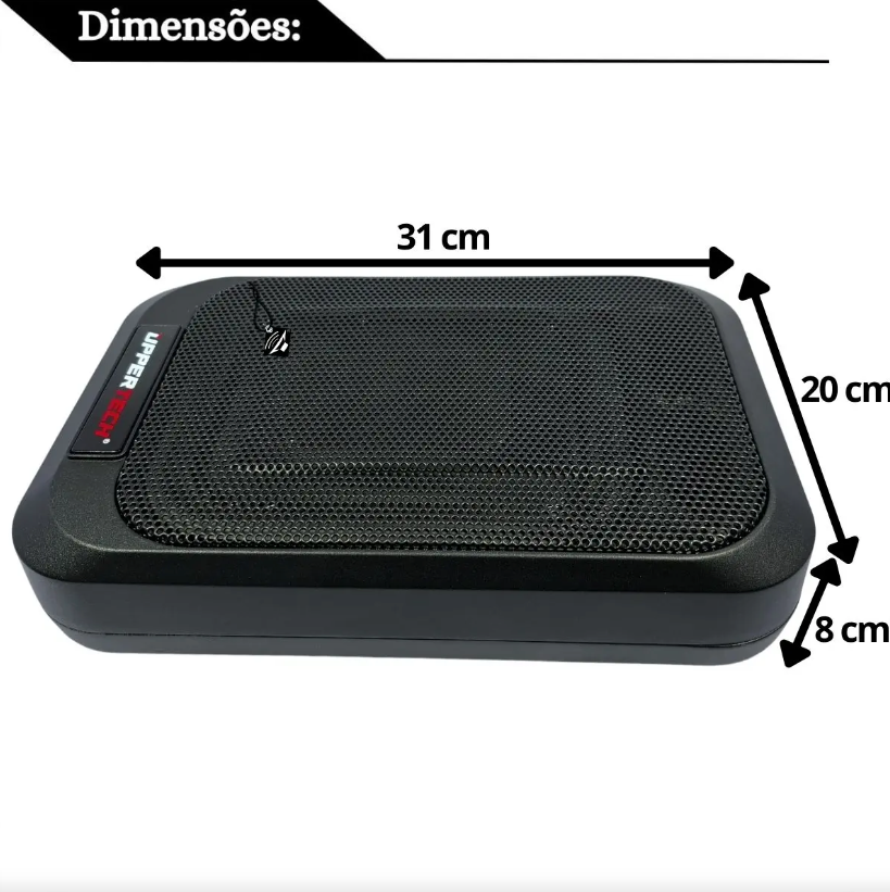 Caixa Amplificada · Subwoofer Slim 220W RMS - miniatura 3