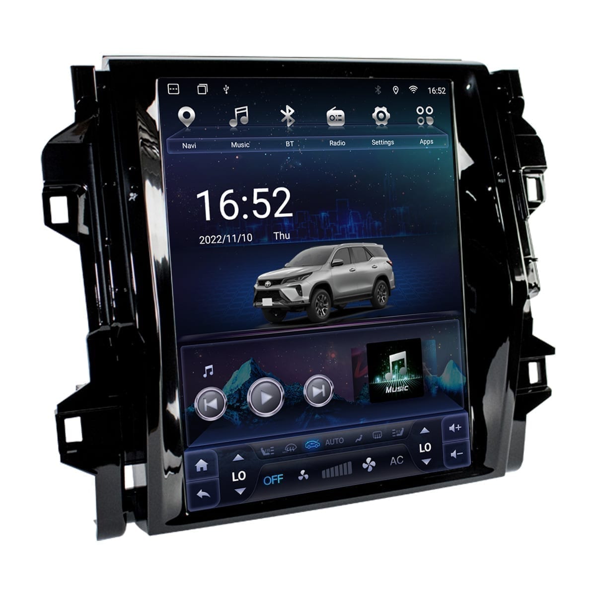 Central Multimídia · Toyota — SW4 (2017–2023) · 4GB/64GB - miniatura 2