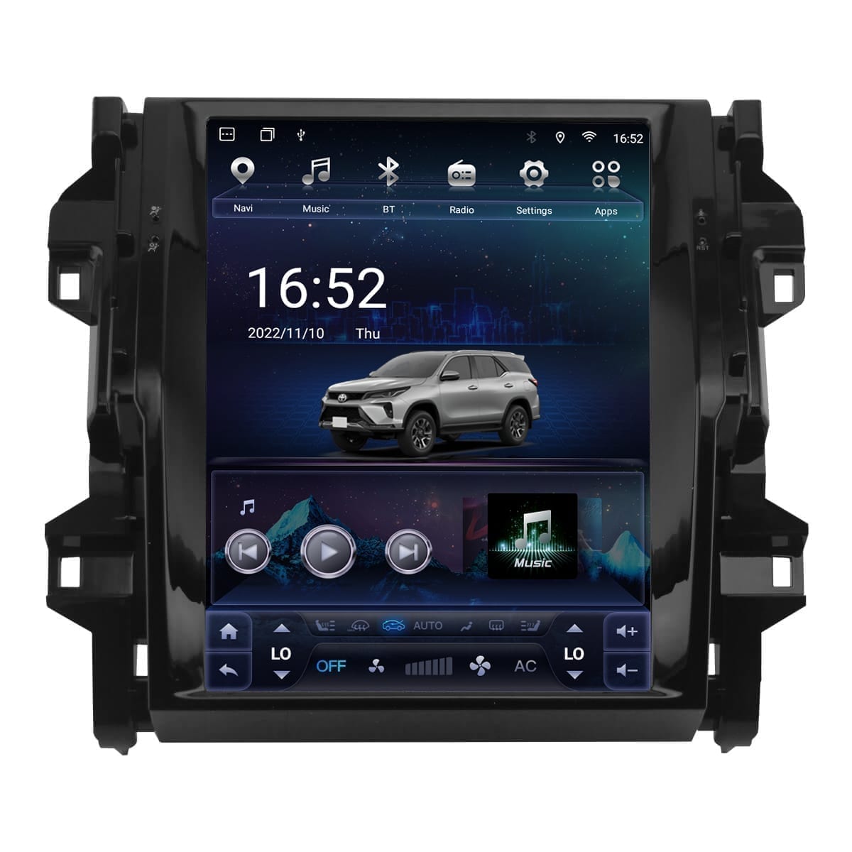 Central Multimídia · Toyota — SW4 (2017–2023) · 4GB/64GB